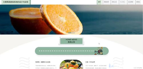 大棚果蔬直銷系統的設計與實現——基于SSM框架的畢業設計全流程解析